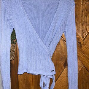 Hollister wrap-around sweater